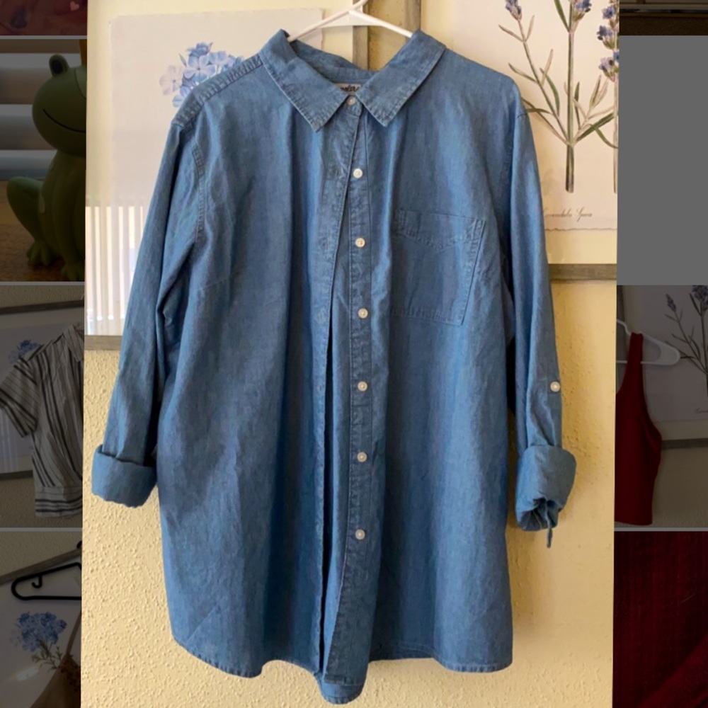 XXL Wrangler button up top